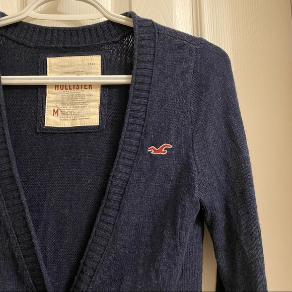 Hollister - Navy Button-up Cardigan - Picture 4 of 7